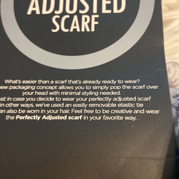 Women”s Scarf brand new color purple and gray see all photos - Picture 7 of 8